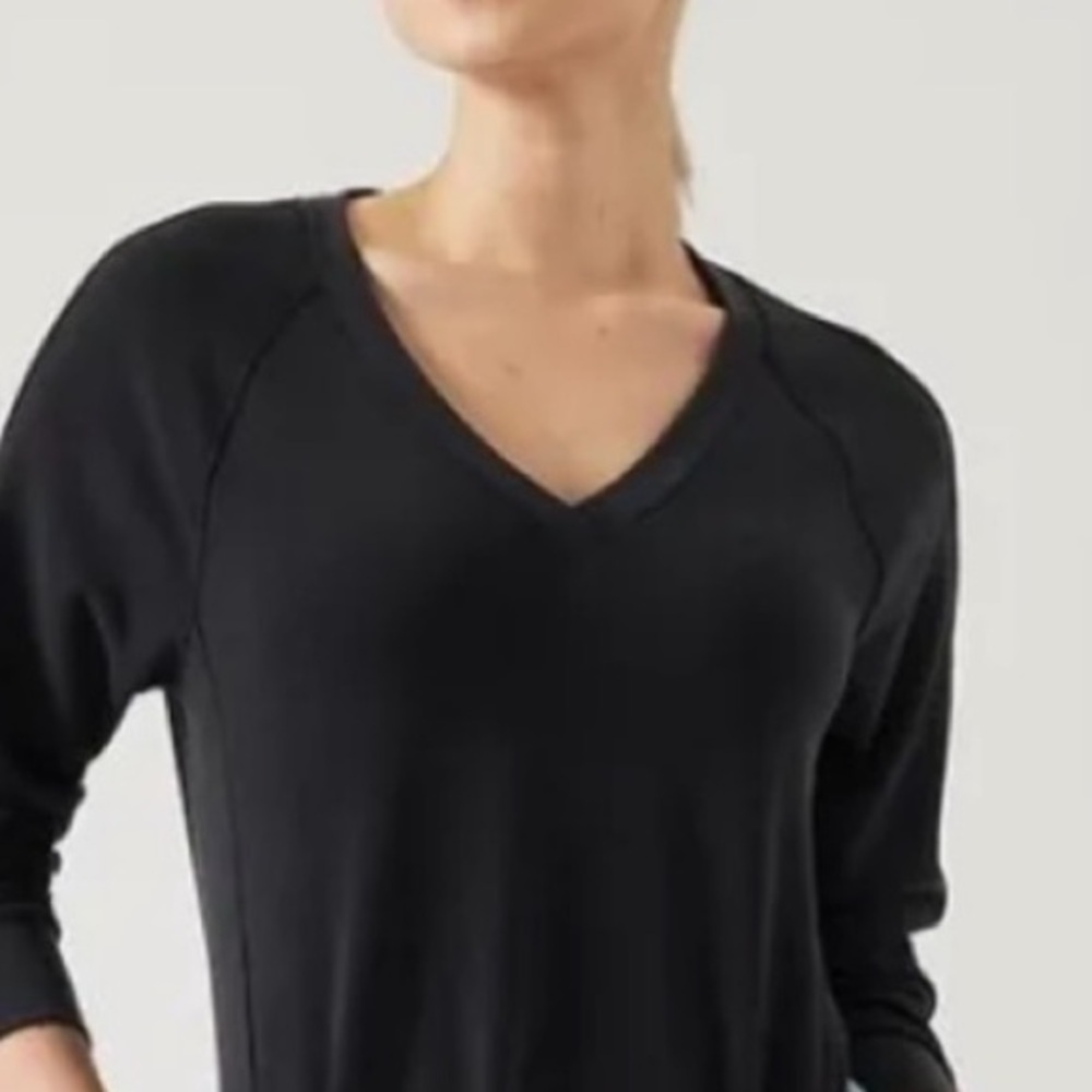 Athleta Seasoft Black Dress